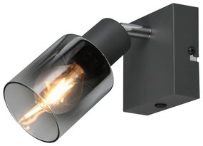 Антрацитен прожектор ø 7 cm Cadiz – Trio