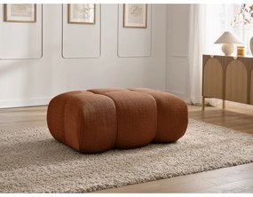 Шенилова табуретка в тухлен цвят Ivane – Bobochic Paris