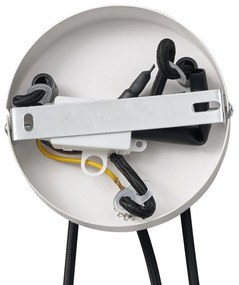 Japandi висяща лампа бежова 50 см 3 светлини - Plu