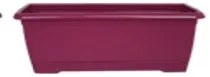 Сандъче за цветя - 50 х 16.5 х 13 см - Виолет