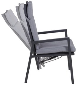 Сив градински стол метален Sintra – Garden Pleasure