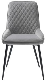 Сив трапезен стол Milton - Unique Furniture