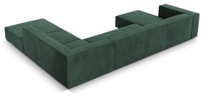 Тъмнозелен ъглов диван (десен ъгъл) Madame - Windsor &amp; Co Sofas
