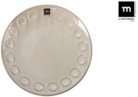 Основна чиния LA MEDITERRANEA Almudena Gray, 27 cm, порцелан