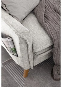 Бежов разтегателен ъглов диван (десен ъгъл) Charming Charlie – Miuform