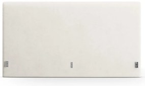 Кремава тапицирана табла за легло 150,5x100 cm Remo – Micadoni