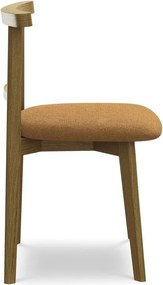 Теракотен трапезен стол от масивна дървесина Ohelo – Makamii