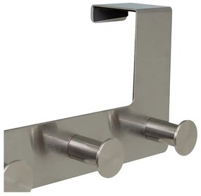 Матово сребро метален стелаж за врата 35 cm – Casa Selección