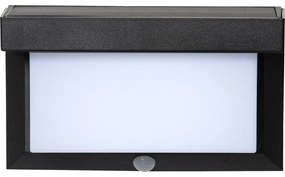 Стенно соларно LED осветително тяло, 20 x 12 cm Valla - Star Trading