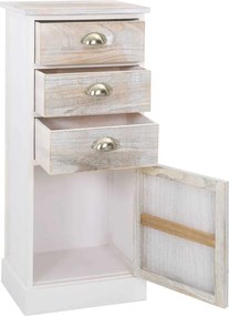 284075 vidaXL Страничен шкаф 38x28x86 см дърво пауловния