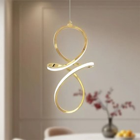 Висяща LED лампа LHJ091-1CP GOLD