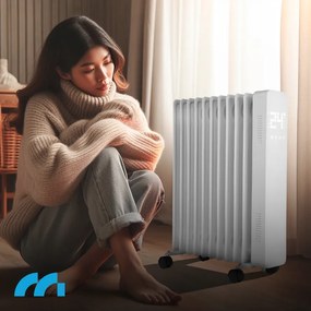 Електрически маслен радиатор MALTEC PROOIL2500WW