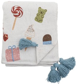 Бяло бебешко одеяло 130x160 cm Sweets – Bloomingville Mini