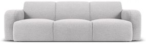 Светлосив диван от плат букле 235 cm Molino - Micadoni Home