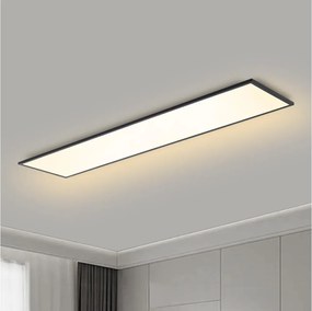 Brilagi - LED димируемо осветително тяло SLIMFRAME LED/58W/230V 120x30 cm черно + дистанционно управление