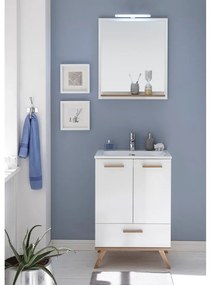 Стенно огледало с рафт 60x75 cm Set 923 - Pelipal