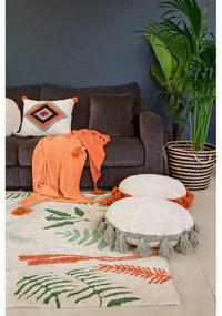 Памучен ръчно изработен детски килим подходящ за пране 140x200 cm Botanic Plants – Lorena Canals