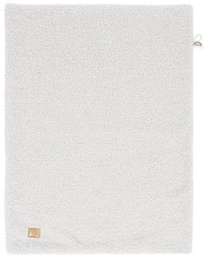 Бяло бебешко одеяло от шерпа 100x77 cm – Meowbaby