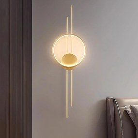 СТЕННА ЛАМПА LED APP1781-W BRUSH GOLD