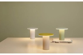 Зелена LED затъмняваща се настолна лампа (височина 18 cm) Fungo – Remember