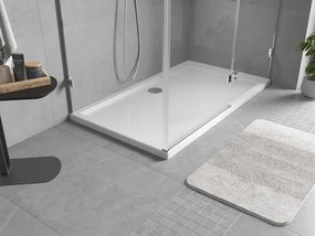 Mexen Flow правоъгълно тънко корито 160 x 100 см, бял гланц - 46R101016