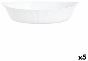 Поднос за сервиране Luminarc Smart Cuisine 32 x 20 cm Бял Cтъкло (6 броя)