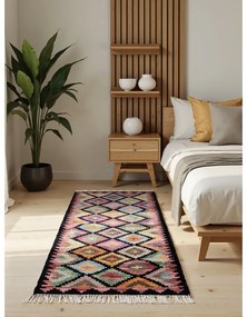 Двустранна/ръчно изработена вълнена пътека 60x190 cm Kamal Zara – Nouristan