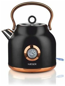 Електрическа Кана за Вода и Чай Haeger EK-22B.024A 2200 W Черен Многоцветен Неръждаема стомана 2200 W 1,7 L (1,7 L)