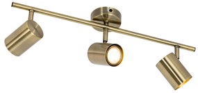 Модерен прожектор бронз наклоняем 3-светлина - Jeana