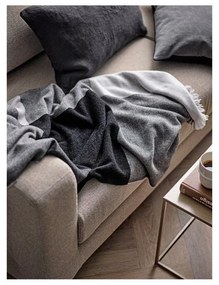 Сиво вълнено одеяло 130x200 cm Merino – Södahl
