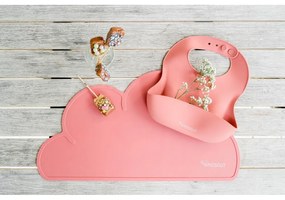 Тъмнорозова силиконова подложка Cloud, 49 x 27 cm - Kindsgut