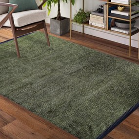 Модерен зелен килим за всяка стая Ширина: 80 см | Дължина: 300 см