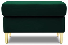 Зелена кадифена табуретка Kyoto – Cosmopolitan Design