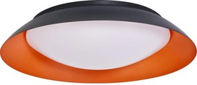 Osram - димируем LED таванен плафон ORBIS PLATE LED/45W/230V Ø48cm оранжев/черен