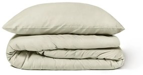 Двойно спално бельо от измит памук в цвят слонова кост , 200 x 200 cm - Bonami Selection
