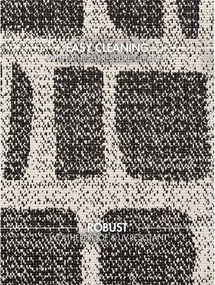 Черен/кремав килим за открито и закрито 120x170 cm Haringey Ruskin – Ted Baker