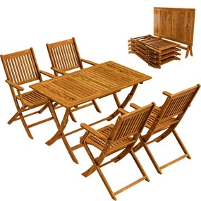 Градински комплект за 4 лица Sydney Komfort от акациева дървесина