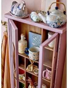 Синьо-бежова глинена чаша 400 ml Myah – Bloomingville