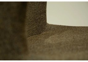 Тапициран трапезен стол в цвят каки Glam – DAN-FORM Denmark