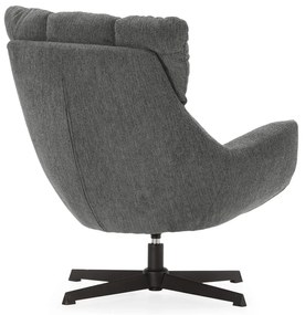 Сиво кресло Odette – Marckeric