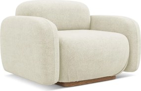 Кремав модул за диван от букле Ailani – Makamii