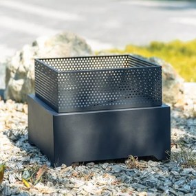 Стоманена градинска камина Novo