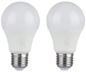 К-кт 2x LED Димируема крушка A60 E27/9W/230V 6400K