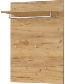 Панел за закачалки в дъбов декор в естествен цвят Aledo - Germania
