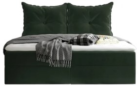 Тапицирано легло OSMA, 160x200, opera deepgreen