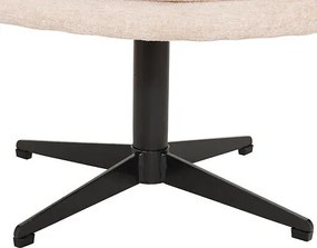 Табуретка за крака atmosphera Stelan, Бежов, 53x48x44 см