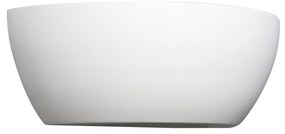 Модерна Стенна Лампа Бяла със Светлинен Ефект - Hiske