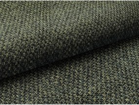 Зелено двойно тапицирано легло с място за съхранение и включена подматрачна рамка 160x200 cm Mano – Makamii