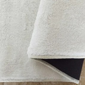 Кремав килим с по-висок косъм Широчина: 120 см | Дължина: 180 см