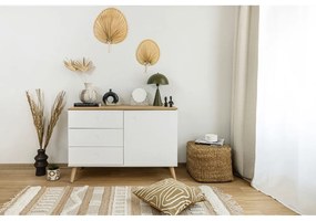 Бежов килим от юта , 120 x 170 cm Medina - Flair Rugs